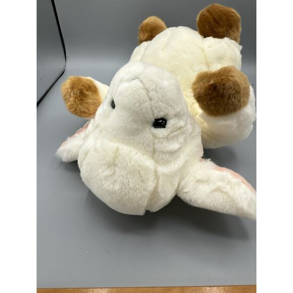 Kellytoy Plush Lamb Sheep 14” White Brown Ears & Paws Stuffed Animal Toy Soft - Picture 6 of 7